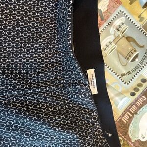 Max Studio Black and White Patterned Pantsuit